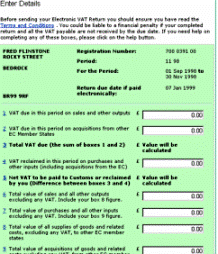 You can fill in your VAT Return online too.