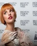 Couture signage for Brighton fashion Week