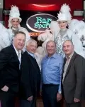 Football legends help Bar Sport Wilmslow launch in style