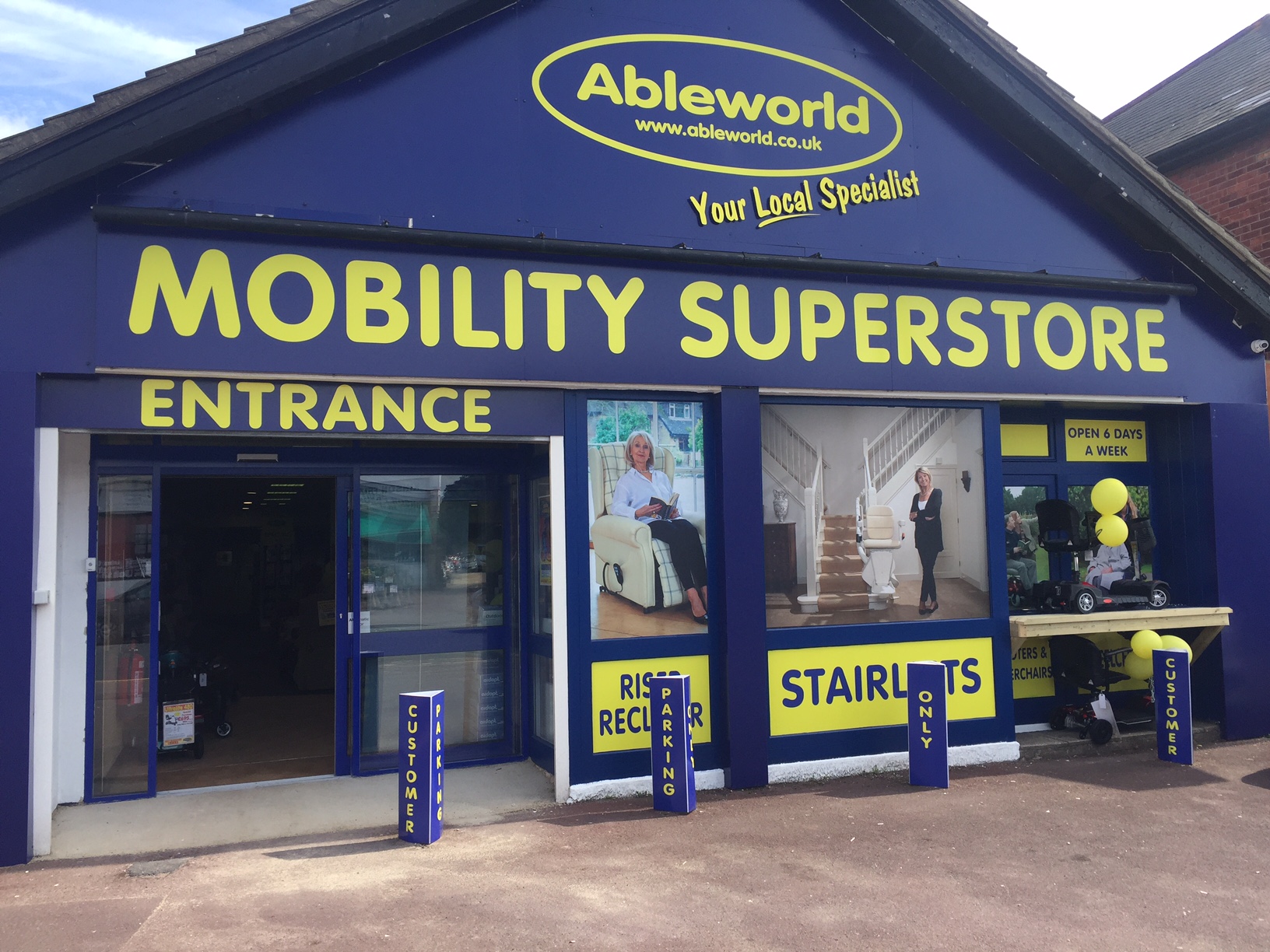 Ableworld Showroom Franchise | Mobility Retail Franchise